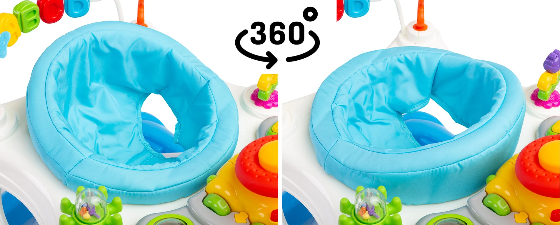 Дитячі ходунки Caretero Stepp Blue
